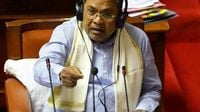 Karnataka CM forced to cut short reply amid frequent adjournments, chaos