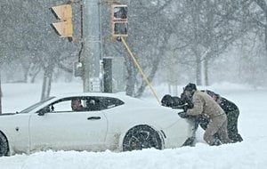 Major Winter Storm Blankets Northeast With Heavy Snow