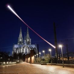  Lunar Eclipse over Cologne Cathedral 