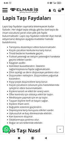 Taşların insan vücudu üzerine etkisi var mı?