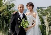 최여진, 불륜설 딛고 결혼 골인…