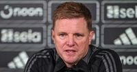Eddie Howe pulls out of Newcastle Utd press conference as club release statement