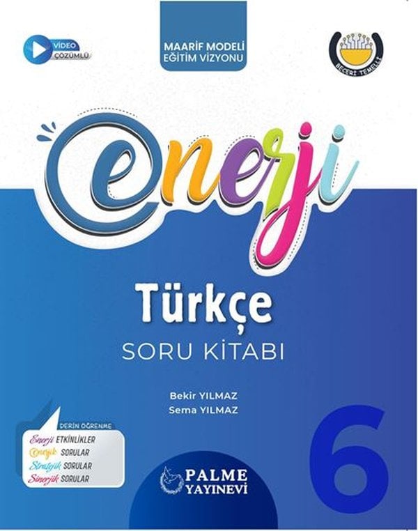 PALME 6.SINIF ENERJİ TÜRKÇE SORU KİTABI