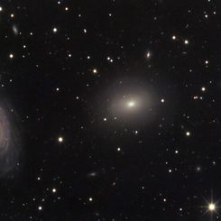 Three Galaxies in Draco