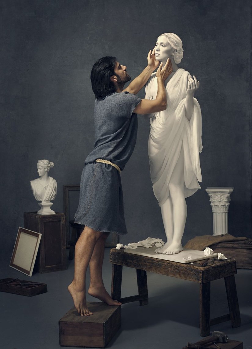 Pygmalion ve Galatea No. 1 (2014), Elisabeth Caren