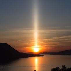  A Sun Pillar over Norway 