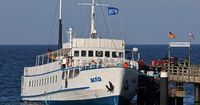 Lage unter Kontrolle: Fahrgastschiff 