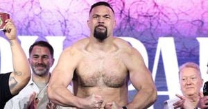 Joseph Parker Knocks Out Martin Bakole In Second Round