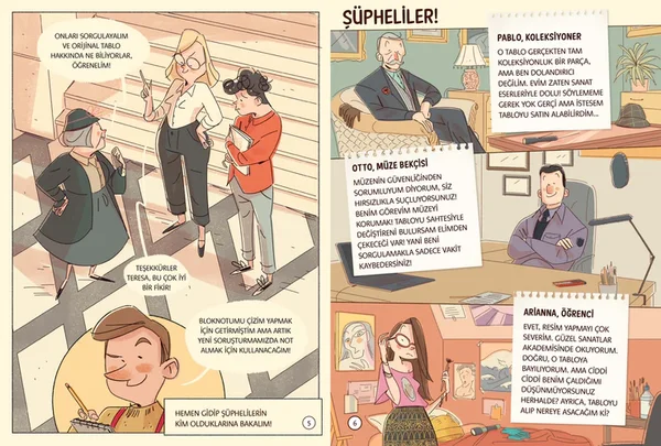 Teresa Hala'nın Soruşturmaları 3 – Müzedeki Sahte Tablo