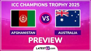 Afghanistan Challenges Australia In 2025 ICC Champions Trophy Clash