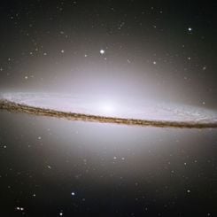  The Sombrero Galaxy from Hubble 