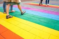 Florida Paves Over Pulse Rainbow Crosswalk; Protesters Restore It