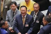 Thailand's new prime minister promises to tackle Cambodia border conflict and constitutional reforms