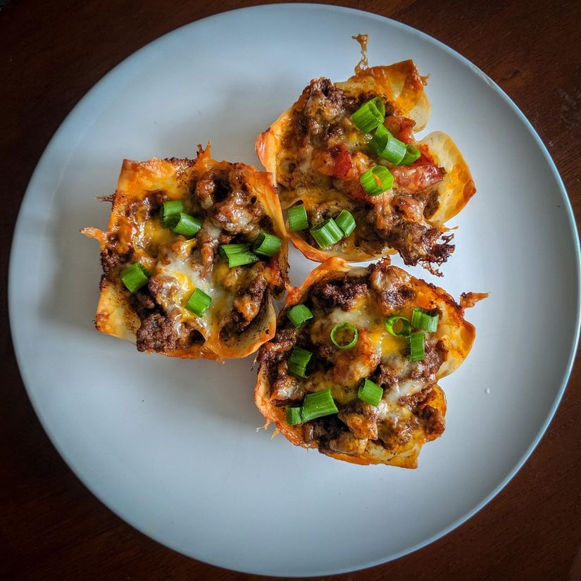 Wonton Taco Kupaları