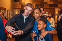 Cole Palmer receives hero’s welcome in grandfather’s birthplace St Kitts