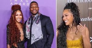 Jonathan Majors And Meagan Good Celebrate Their Engagement