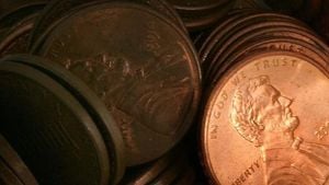 Final U S Penny Minted As Era Ends In Philadelphia
