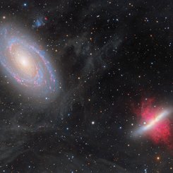 Galaksi Savaşları: M81 ve M82