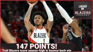 Trail Blazers Top Nets 121-102 For Fourth Straight Win