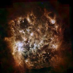  Infrared Portrait of the Large Magellanic Cloud 