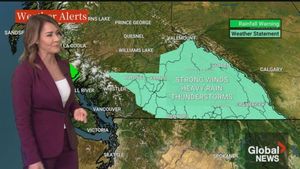 Fall Storm Brings Heavy Rain And Wind Warnings To British Columbia