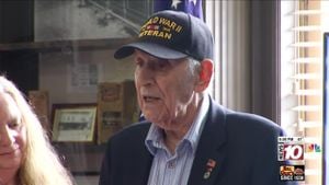 Celebrations Honor Centenarian World War II Veterans