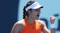 Emma Raducanu: Former US Open champion stuns Emma Navarro at Miami Open