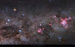 Güney Haçı'ndan Eta Carinae'ye