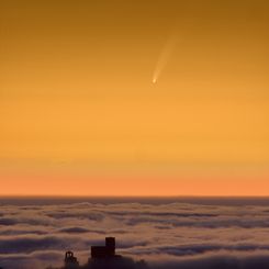 Comet McNaught Over Catalonia