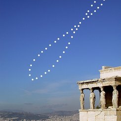 Analemma Over the Porch of Maidens