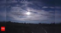 Huge and bright fireball burns over Japan; turns the night sky into daylight; watch | - Times of India