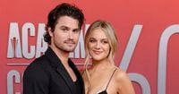 Kelsea Ballerini and Chase Stokes Flirt at 2025 ACM Awards