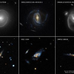  Spiral Galaxies Spinning Super-Fast 