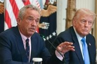 Trump casts doubt on his own COVID vaccines program after RFK Jr threats