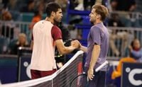 Carlos Alcaraz Stunned By Belgian Veteran David Goffin In Miami | Tennis News