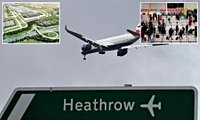 Battle for Heathrow's third runway is set for take off! Airport unveils £49BILLION plans