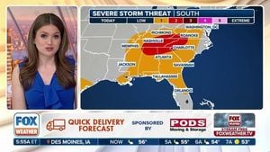 Severe Weather Alerts Issued Across Multiple Regions