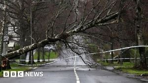 Storm Amy Unleashes Hurricane Winds Across UK And Ireland