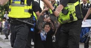 London Protest Sees Hundreds Arrested Over Palestine Action Ban