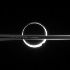  Saturn, Titan, Rings, and Haze 