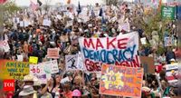 50501 protest against Trump today: List of cities hosting 'Hands off April 19' this weekend - The Times of India