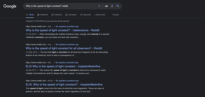 Sorularınızı ingilizce aratmanız ve sonuna reddit eklemeniz tam isabet sonuçlara yaklaştıracaktır sizi.