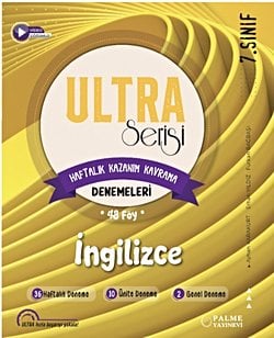 7.SINIF ULTRA SERİSİ İNGİLİZCE DENEME KİTABI (48 FÖY)