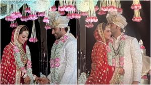 Star-Studded Celebration Of Aadar Jain And Alekha Advani's Wedding