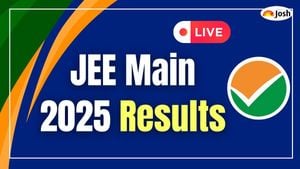 JEE Main 2025 Session 1 Results Released Today