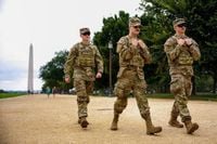 President Trump says he will patrol DC streets with police, military on Thursday