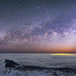 Mauna Kea Milky Way Panorama