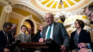 Divisions Surface As Senate Democrats Back Republican Spending Bill