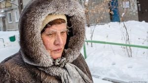 Arctic Cold Wave Hits Novosibirsk Region