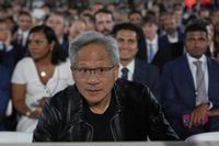 Nvidia's CEO says it's in talks with Trump administration on a new chip for China